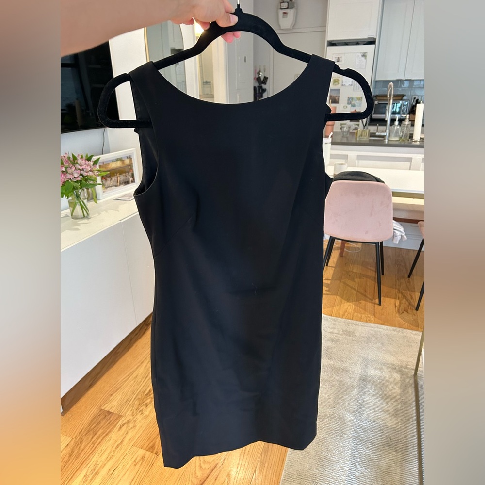 Theory Black Mini Dress
